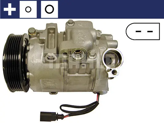 Compresor clima auto aer conditionat potrivit AUDI A2; SEAT CORDOBA, IBIZA III, IBIZA IV, IBIZA IV SC, IBIZA IV ST, TOLEDO IV; SKODA FABIA I, FABIA I PRAKTIK, FABIA II, RAPID, ROOMSTER 1.0-2.0 08.99-