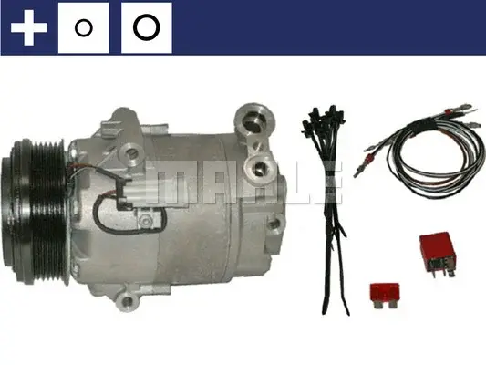 Compresor clima auto aer conditionat potrivit OPEL ASTRA H, ASTRA H CLASSIC, ASTRA H GTC, ZAFIRA B, ZAFIRA B MINIVAN 1.7D 03.04-