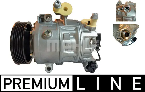 Compresor clima auto aer conditionat potrivit SEAT TOLEDO IV; SKODA RAPID; VW POLO V 1.4 1.6 1.6D 03.09-12.19