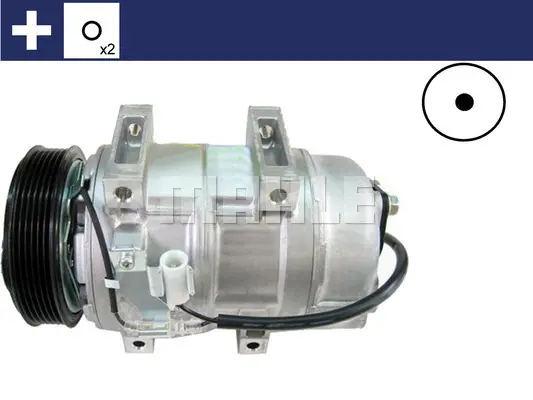 Compresor clima auto aer conditionat potrivit VOLVO S60 I, S80 I, V70 II, XC70 I 2.0-3.0 11.97-04.10