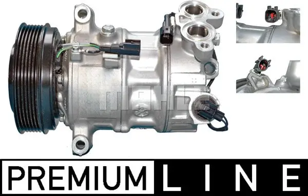 Compresor clima auto aer conditionat potrivit VOLVO S60 II, S90 II, V40, V60 I, V90 II, XC60 I, XC90 II 1.5-2.0H 10.13-