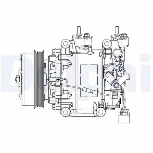 Compresor climatizare potrivit HONDA CR-Z, INSIGHT 1.3H 1.5H 04.09-