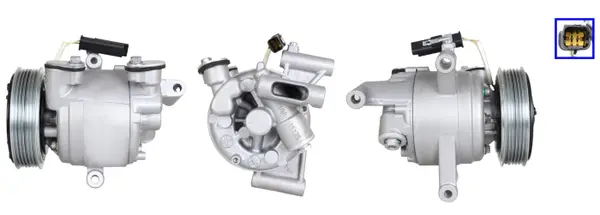 Compresor climatizare (reconditonat) potrivit CITROEN C1 II; PEUGEOT 108; TOYOTA AYGO 1.0 04.14-