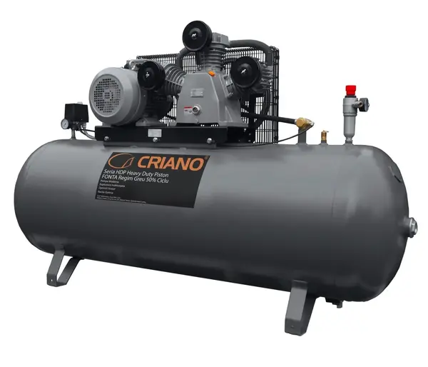 Compresor de aer HEAVY-DUTY Profesional cu piston 7.5CP, 900 L/min, 10bar - Rezervor 500 litri - CNO-HDP900-500