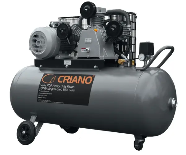 Compresor de aer HEAVY-DUTY Profesional cu piston 7.5CP, 900 L/min, 10bar - Rezervor 270 litri - CNO-HDP900-270