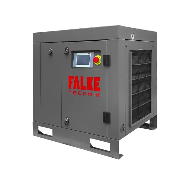 Compresor de aer profesional cu surub - 5.5kW, 850 L/min, 8-10-13bari - fara Rezervor - Falke-FKV-KS-5.5-0L-400V