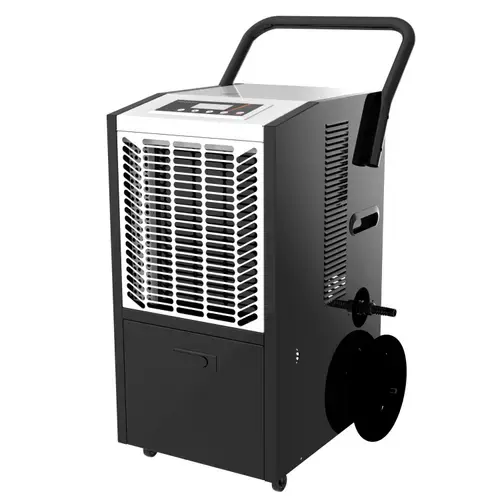 Compresor dezumidificator industrial Adler AD 7864, Afisaj LED, 300 m3/h, 5.5 L, Timer (Negru)