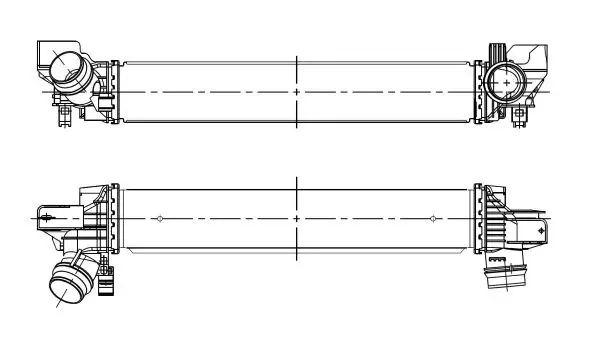 Compresor intercooler potrivit BMW 2 (F45), X1 (F48), X2 (F39); MINI COUNTRYMAN (F60) 1.5H 11.14-