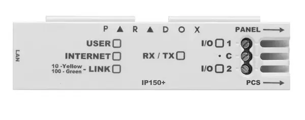 Comunicator IP pentru alarme PARADOX, suporta SWAN Server+ Aplicatie Insight Gold IP150+