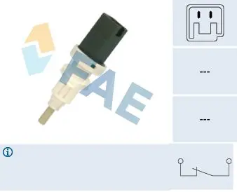 Comutator, actionare ambreiaj (Tempomat) FAE 24665