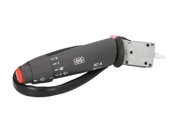 Comutator coloana directie (Claxon; Indicatorii; lumini; stergatoare, gri) potrivit MERCEDES ACTROS, ACTROS MP2 MP3, ATEGO, ATEGO 2, AXOR, AXOR 2, CONECTO (O 345), ECONIC, O 403 01.77-