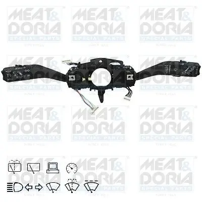 Comutator coloana directie (control computer; Indicatorii; lumini; stergatoare) potrivit SKODA OCTAVIA II, SUPERB II, YETI; VW CADDY III, CADDY III MINIVAN, EOS, GOLF PLUS V 02.04-03.21