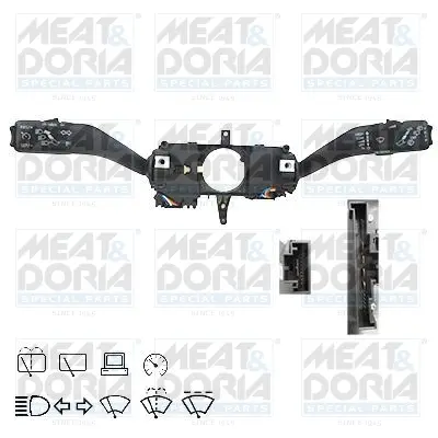 Comutator coloana directie (control computer; Indicatorii; lumini; stergatoare) potrivit SKODA RAPID; VW POLO V 03.09-05.22