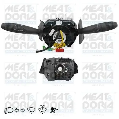Comutator coloana directie (Indicatorii; lumini; stergatoare) potrivit FIAT DUCATO 12.01-