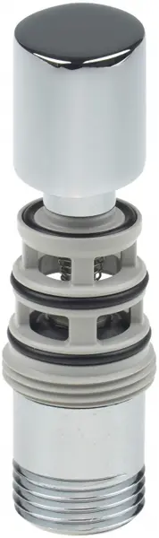 Comutator de dus, cu supapa de retinere, 2 functii, crom Deante