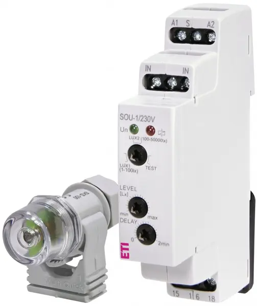 comutator de noapte sou-1/230v+senzor 002470011