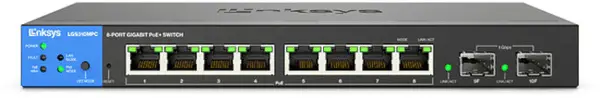 Comutator Linksys - LGS310MPC, 10 porturi, negru