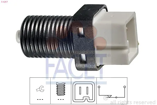 Comutator lumini frana FACET Made in Italy - OE Equivalent 7.1217