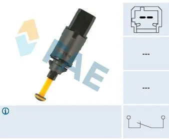 Comutator lumini frana FAE 24897