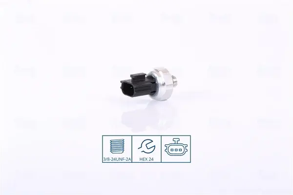 Comutator presiune aer conditionat potrivit INFINITI FX, G, M, M35, M37, M45, Q50, Q60, Q70, QX50 II, QX56, QX70; MAZDA 2, 3, 3 HATCHBACK, 5, 6, 6 KOMBI, CX-3, CX-5, CX-7 0.9-Electric 06.96-