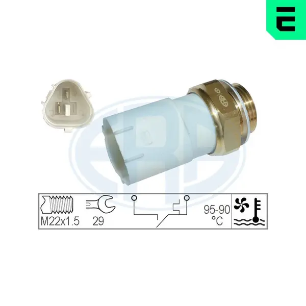 Comutator temperatura, ventilator radiator ERA 330199