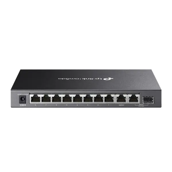 Comutator TP-Link - Omada DS110GMP, 10 porturi, negru