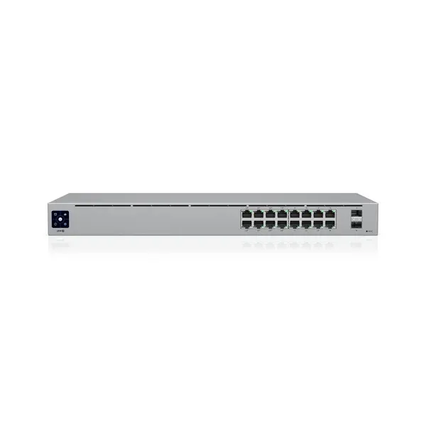 Comutator Ubiquiti Switch - Standard 16 PoE, 16-port, gri