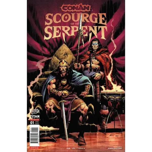 Conan - Scourge of the Serpent 01 - Coperta A