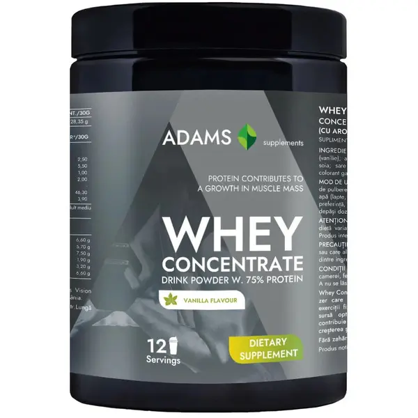 Concentrat Proteic din Zer cu Aroma de Vanilie 360g