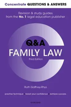 Concentrate Questions and Answers Family Law. Law Q&A Revision and Study Guide, 3 Revised edition, Paperback/***