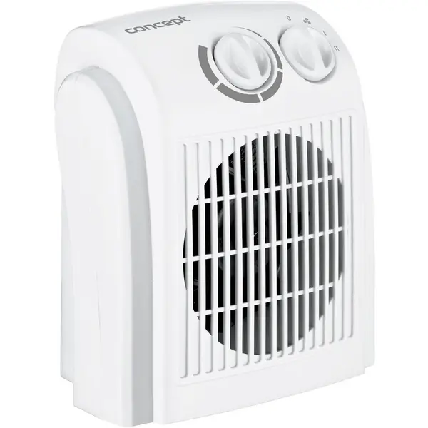 Concept Aeroterma ceramica Concept VT7010, 1500 W, 2 trepte de putere, protectie la supraincalzire, Alb