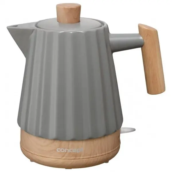Concept Fierbator de apa Concept RK0092, 1.5 l, 1500 W, Gri