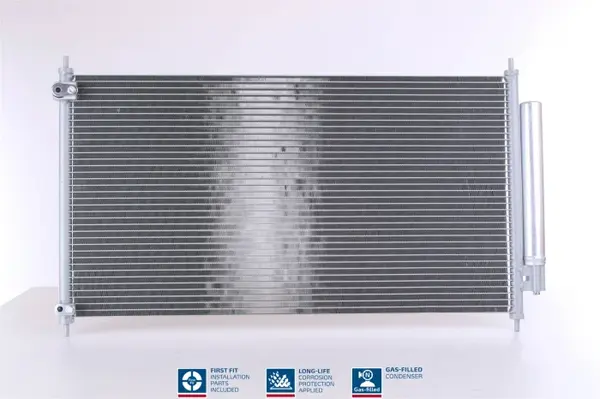 Condensator climatizare (cu uscator, element aditional) potrivit HONDA ACCORD IX 2.4 3.5 09.12-