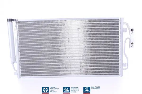Condensator climatizare (cu uscator, element aditional) potrivit BMW 1 (F20), 1 (F21), 2 (F22, F87), 3 (F30, F80), 3 (F31), 3 GRAN TURISMO (F34), 4 (F32, F82), 4 (F33, F83) 3.0 3.0H 11.11-06.21