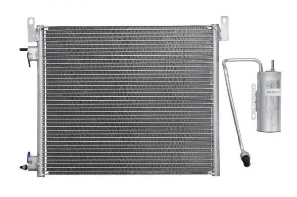 Condensator climatizare (cu uscator) potrivit CADILLAC BLS; OPEL SIGNUM, VECTRA C, VECTRA C GTS; SAAB 9-3, 9-3X 1.9D 2.8 3.0D 02.03-
