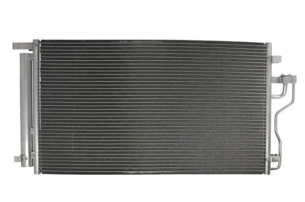 Condensator climatizare (cu uscator) potrivit HYUNDAI IX35, TUCSON; KIA SPORTAGE III 1.6-2.4 01.07-12.15