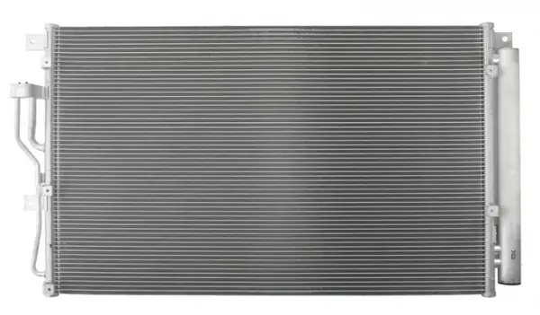 Condensator climatizare (cu uscator) potrivit HYUNDAI IX55 3.0D 3.8 01.08-11.12