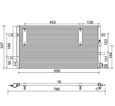 Condensator, climatizare E-KRAFT 1924005029