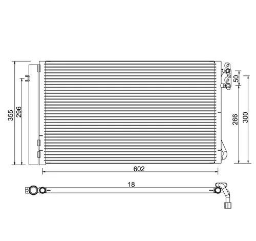Condensator, climatizare E-KRAFT 1924005040