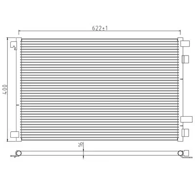Condensator, climatizare E-KRAFT 1924005377