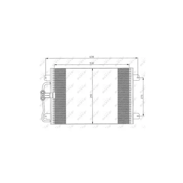 Condensator, climatizare NRF 35832
