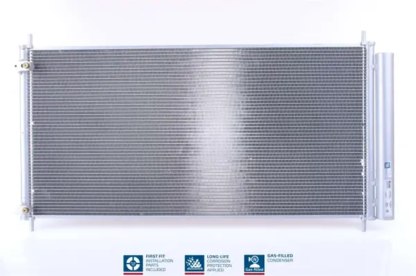 Condensator climatizare potrivit (cu uscator), Toyota Auris- 07 (Toate modelele cu AC manual)