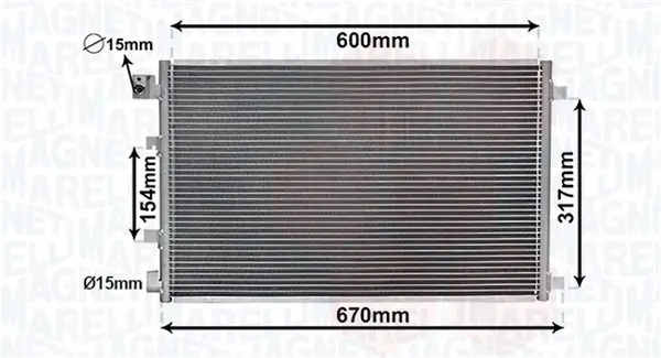 Condensator climatizare potrivit NISSAN QASHQAI I 1.6 1.6LPG 2.0 02.07-04.14