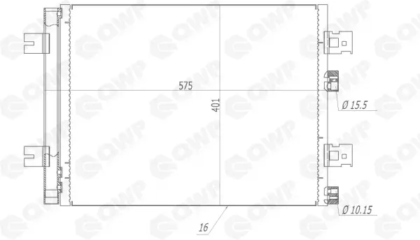 Condensator, climatizare QWP WAC123