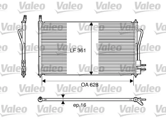 Condensator, climatizare QWP WAC124