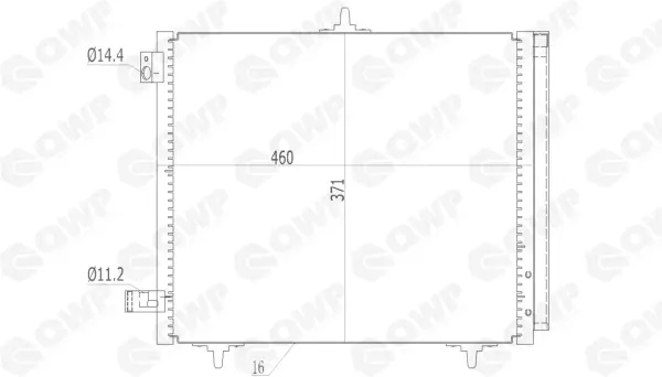 Condensator, climatizare QWP WAC146