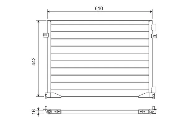 Condensator, climatizare QWP WAC227
