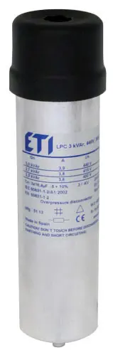 condensator lpc 3 kvar, 400v, 50hz 004656703