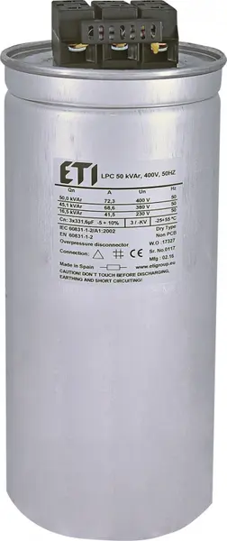 condensator lpc 50 kvar, 400v, 50hz 004656757