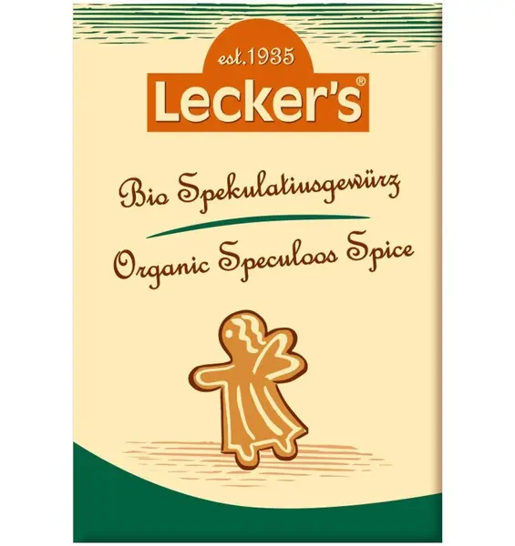 CONDIMENT BIO PENTRU BISCUITI DE CRACIUN (SPEKULATIUS) 16G LECKER`S
